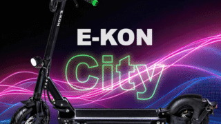 えいこ 特定小型原付「E-KON City」をヤングマシンに掲載していただき